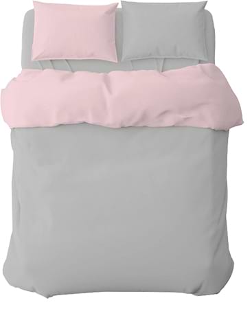 Фото - Комплект постільної білизни Home Line Сірий/Троянда (174343)
