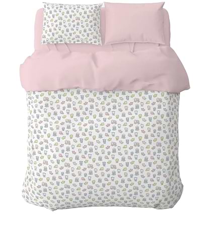 Комплект постільної білизни Home Line Дракончики/Троянда глад (174344)