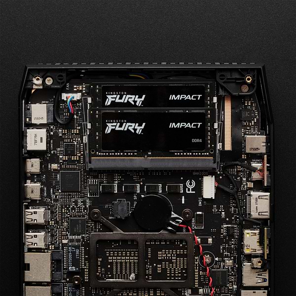 Фото - Память DDR Kingston DDR4 32GB 3200 FURY Impact (KF432S20IB/32)