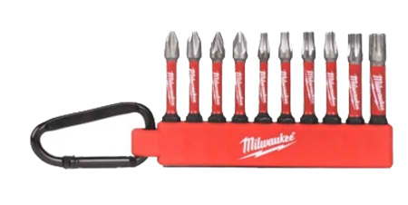 Біта для викрутки Milwaukee ShW 2 x PH2/1x PZ2/ 1xTX15/2x TX20/2x TX30/1x TX40 (4932480941)