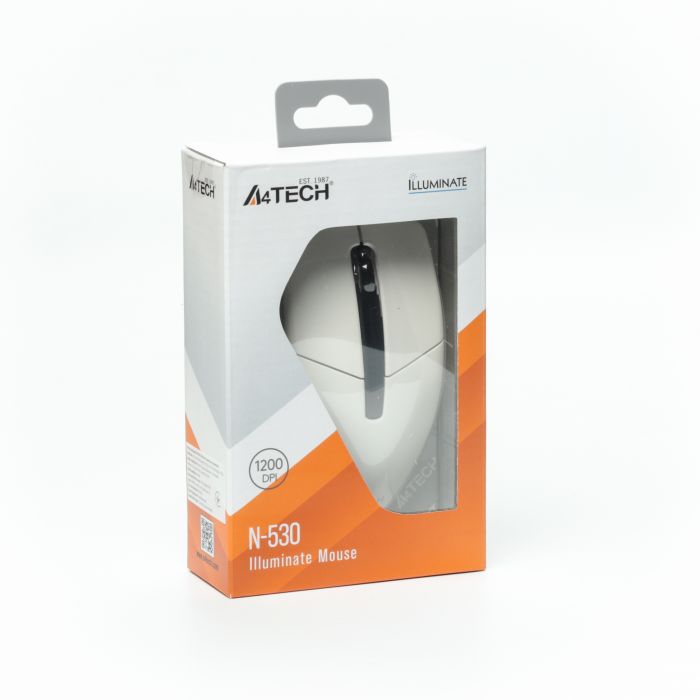 Фото - Уценка - Мышь проводная A4tech N-530 White