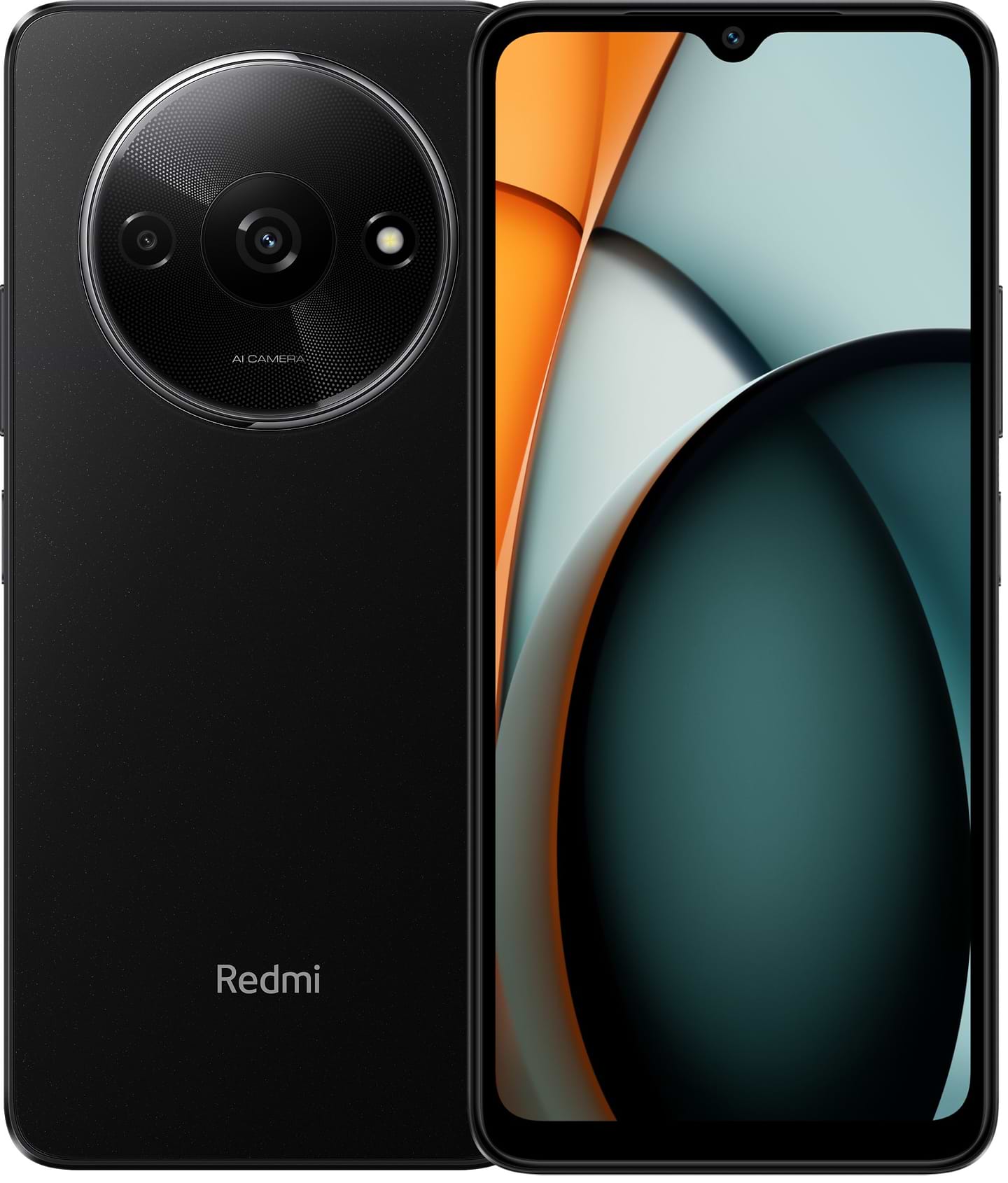 Смартфон Xiaomi Redmi A3 3/64Gb Midnight Black - Фото 1