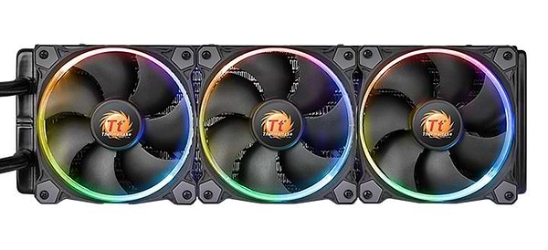 Фото - Водяная система охлаждения Thermaltake Water 3.0 Riing RGB 360 (CL-W108-PL12SW-A)