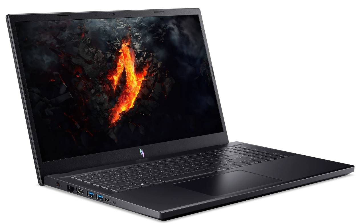 Фото - Ноутбук ігровий Acer Nitro V 15 ANV15-41 (NH.QSGEU.003) Obsidian Black