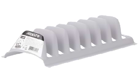 Фото - Подставка для кухонных принадлежностей Ardesto для кришек 29.5х13.5х6.5 см Grey (AR2965L)