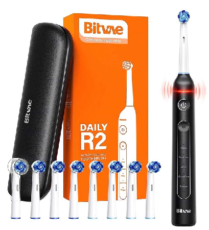 Фото - Зубна щітка електрична Bitvae R2 Rotating (BVR2-b)
