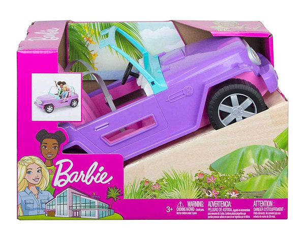 Фото - Транспорт для ляльки Barbie Джип (GMT46)