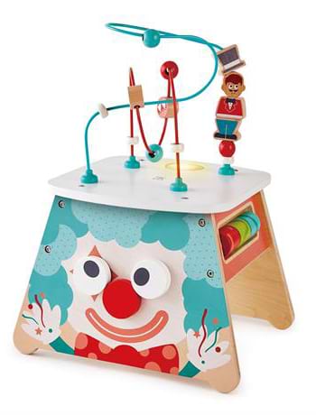 Бизиборд-куб Hape Цирк с подсветкой (E1813) - Фото 1