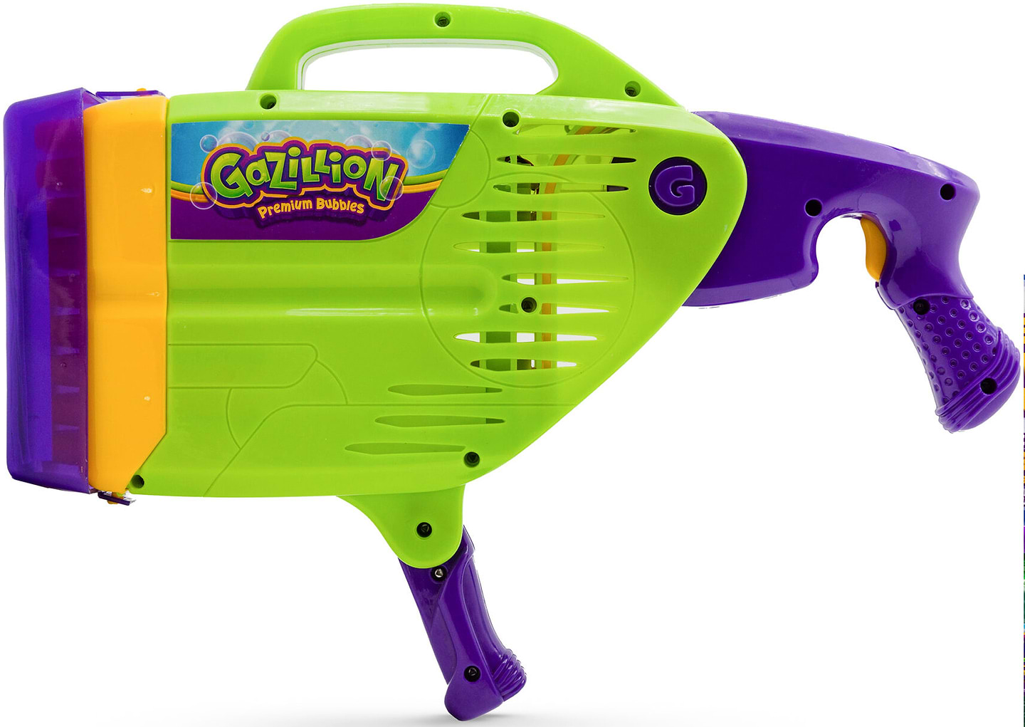 Купить Генератор мыльных пузырей Gazillion Шторм бластер, автоматический 237 мл (GZ37611) - Фото 1 Генератор мыльных пузырей Gazillion Шторм бластер, автоматический 237 мл (GZ37611) - Фото 1