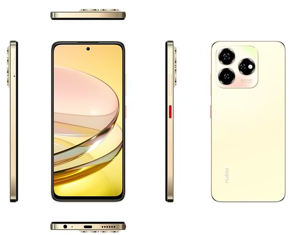 Фото - Смартфон Nubia V60 8/256Gb Gold
