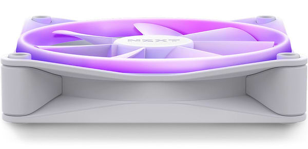 Фото - Корпусний вентилятор NZXT F120RGB White (RF-R12SF-W1)