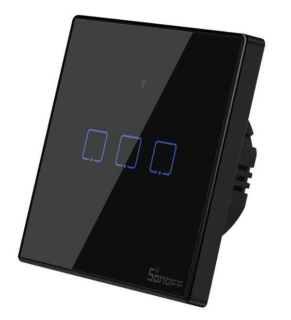 Фото - Беспроводной выключатель Sonoff T3EU3C-TX Wi-Fi