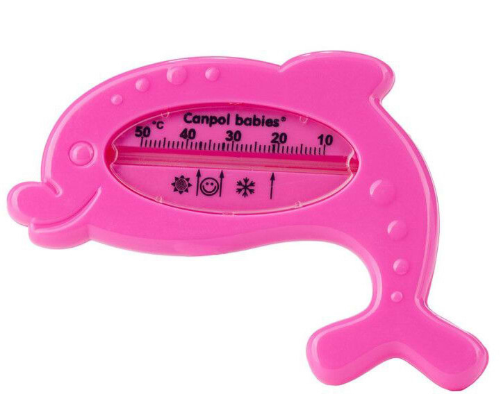Термометр для ванни Canpol babies Дельфін - рожевий (2/782_pin)