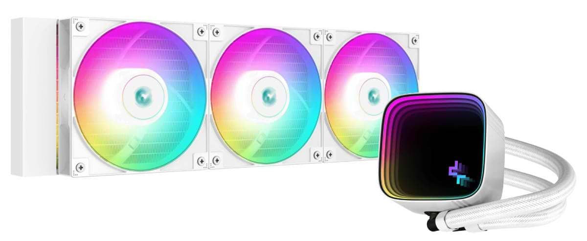 Водяная система охлаждения Deepcool LS720 SE White (R-LS720-WHAMMM-G-1)