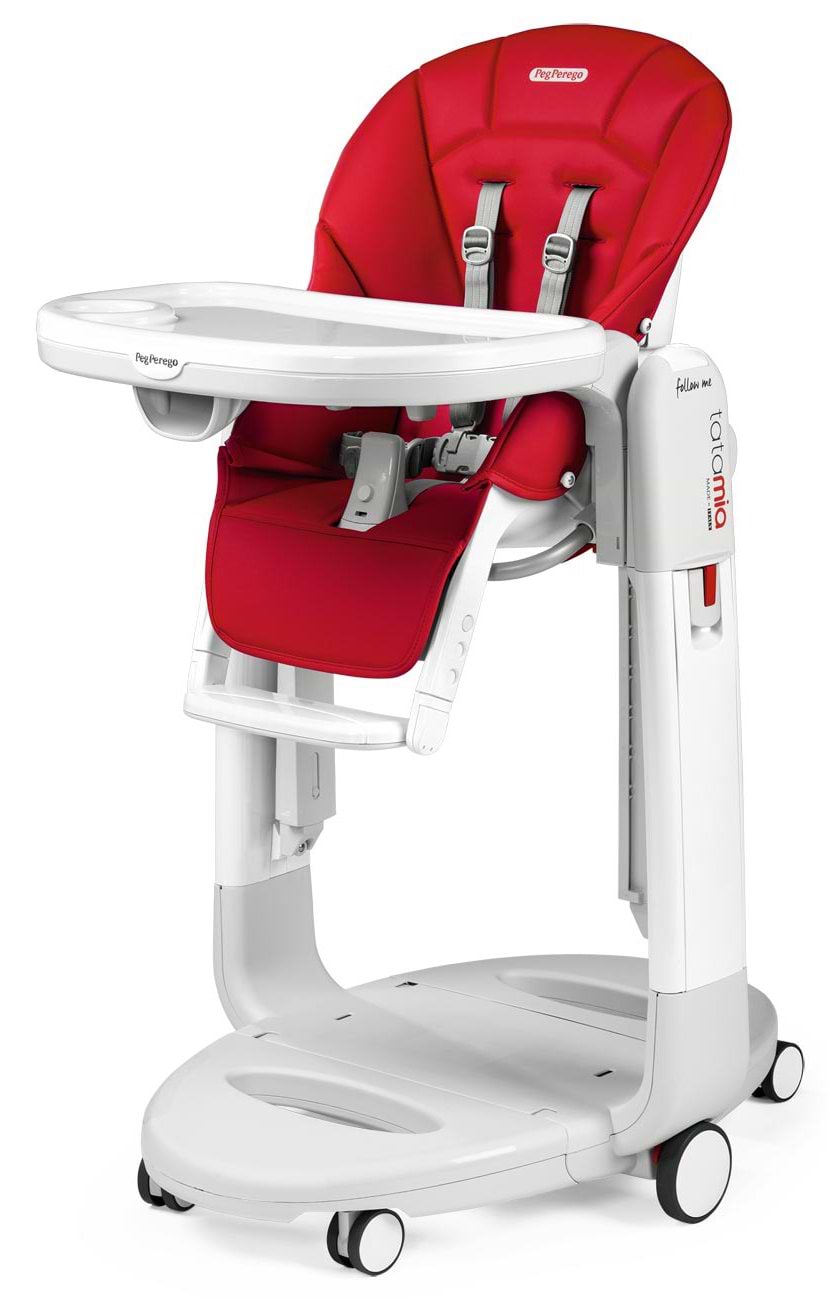 Стільчик для годування трансформер Peg-Perego Tatamia Follow Me Fragola - Фото 1
