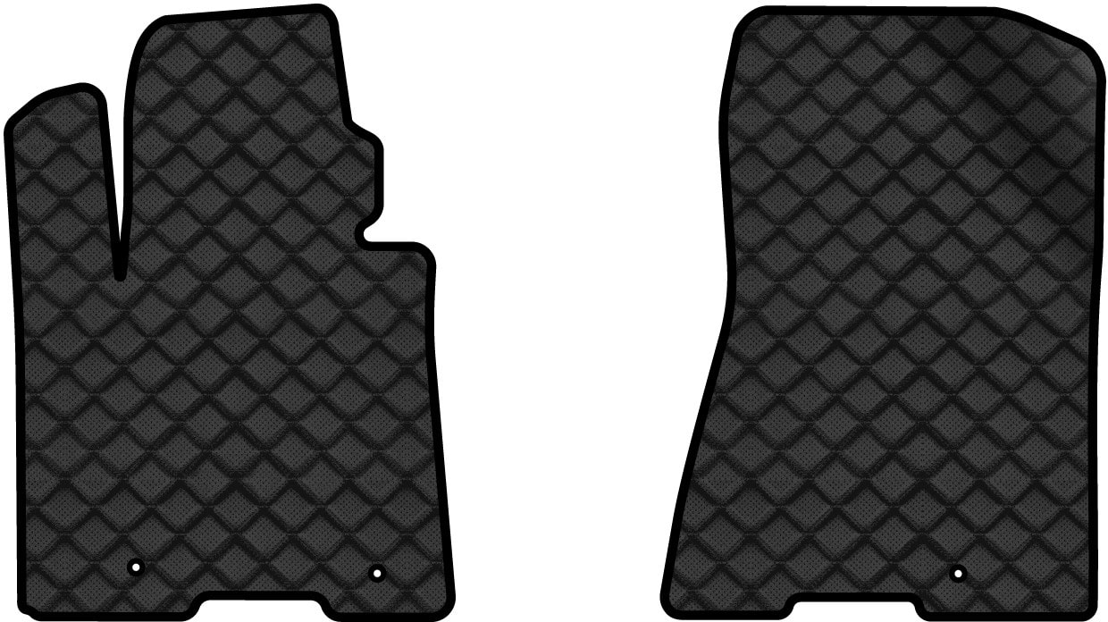 Коврики из экокожи в салон авто передние EVAtech ECO для Sportage (QL) Kia 2016-2021 4 поколение SUV EU (KI1358A2LA3BBLB)