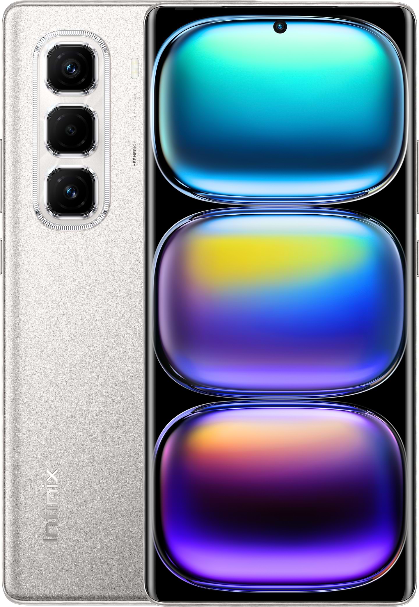 Смартфон Infinix HOT 50 Pro+ 8/256Gb Titanium Grey X6880 - Фото 1