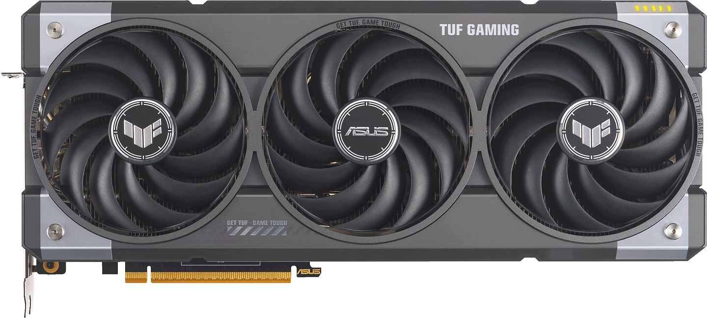 Видеокарта Asus TUF Gaming Radeon RX 9070 XT OC Edition 16GB GDDR6 (TUF-RX9070XT-O16G-GAMING)