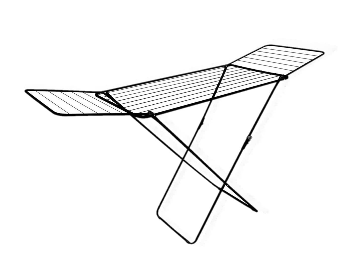 Сушарка для білизни Casa Si Kolibri 18m Black (CS42191C06E)