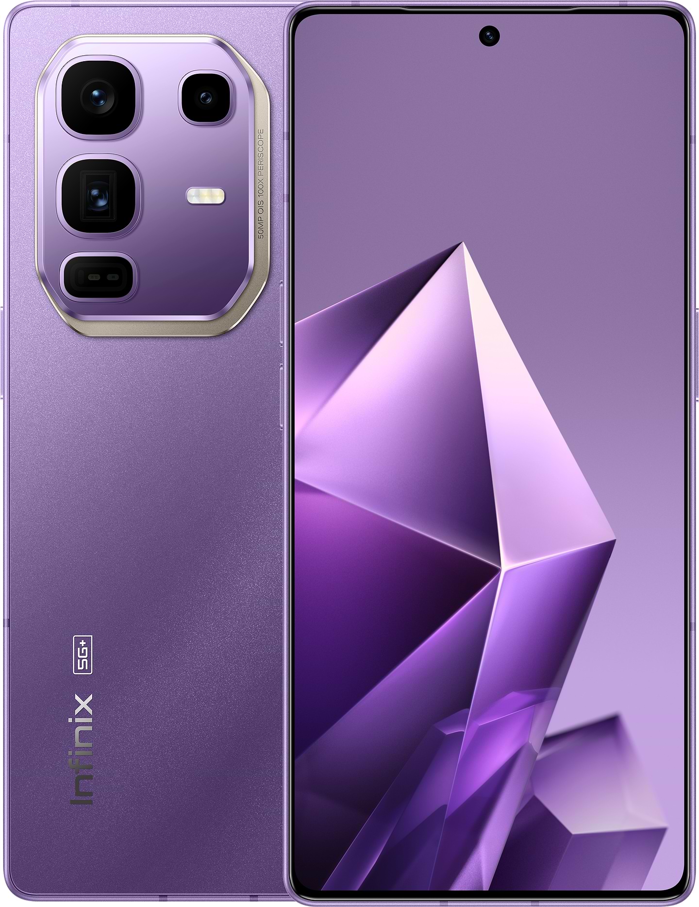 Смартфон Infinix Note 50 Pro+ 12/256Gb Enchanted Purple X6856 - Фото 1