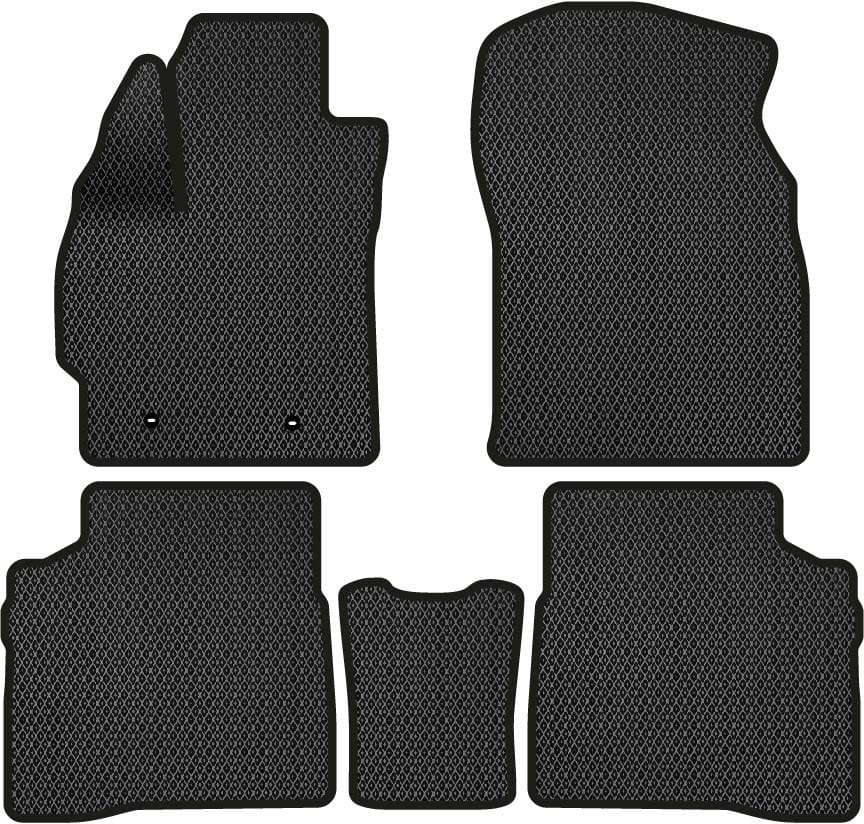 EVA коврики в салон авто EVAtech для Prius (ZVW30) Hybrid Toyota 2009-2012 3 поколение Liftback USA TY34027C5TL2RBB