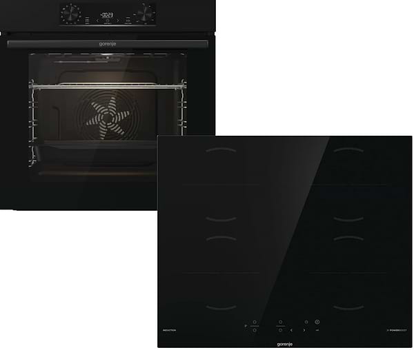 Фото - Дух.шафа + індукційна поверхня Gorenje BOP6737E02BK + GI6401BSCE