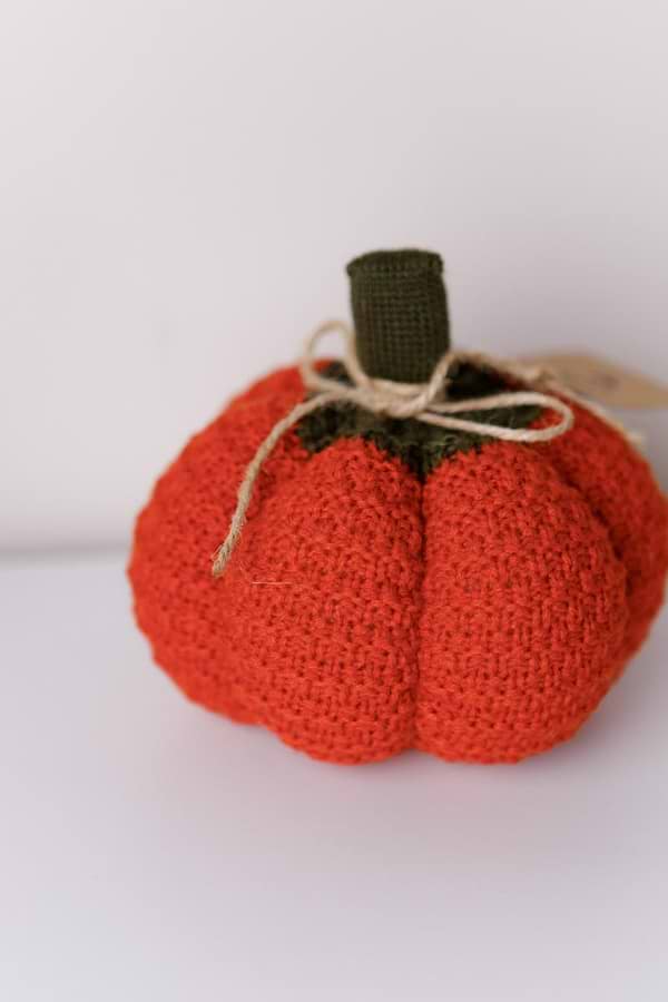 Фото - Подушка декоративна Прованс Pumpkin помаранчевий 15 см (040268)