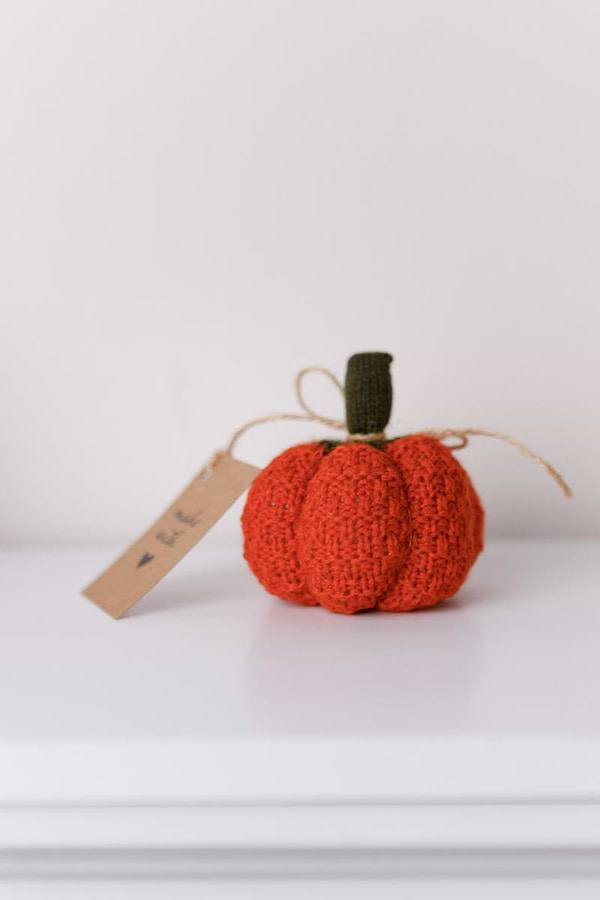 Фото - Подушка декоративна Прованс Pumpkin помаранчевий 15 см (040268)