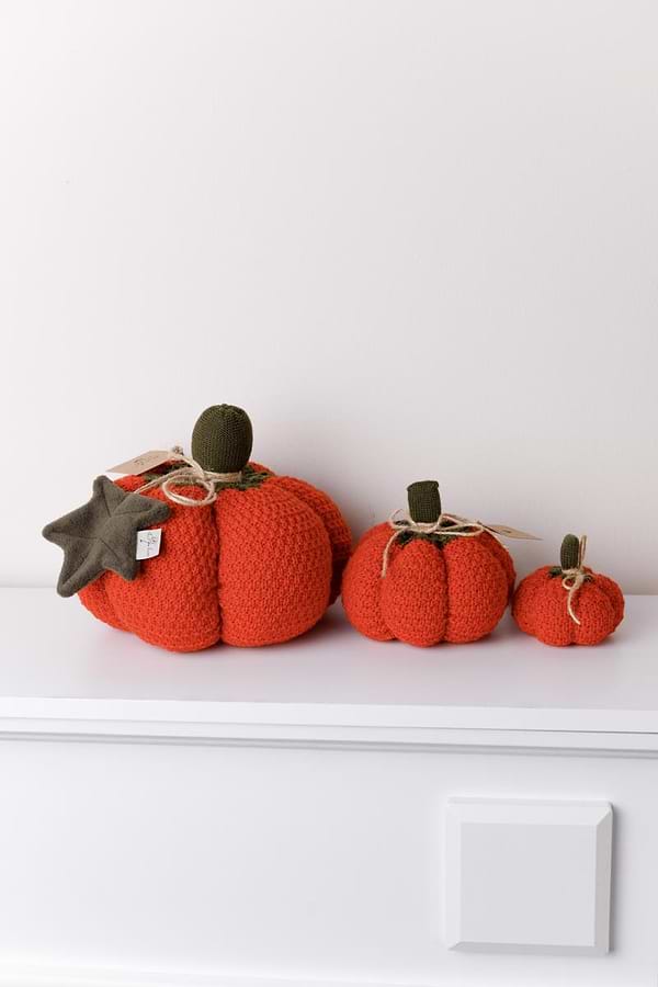 Фото - Подушка декоративна Прованс Pumpkin помаранчевий 15 см (040268)