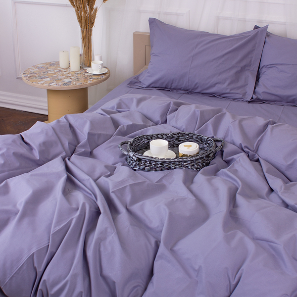 Фото - Комплект постільної білизни MirSon Poplin Line 056 Smoky 2 x 160 x 220 см (2200006279082)