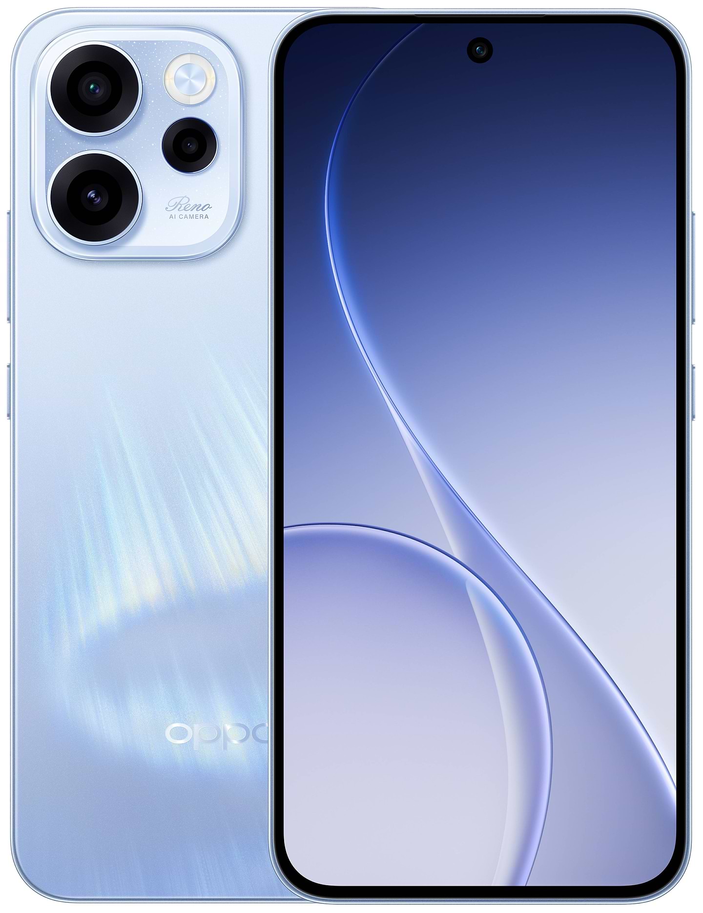 Смартфон OPPO Reno 15 F 5G 8/256Gb Aurora Blue - Фото 1