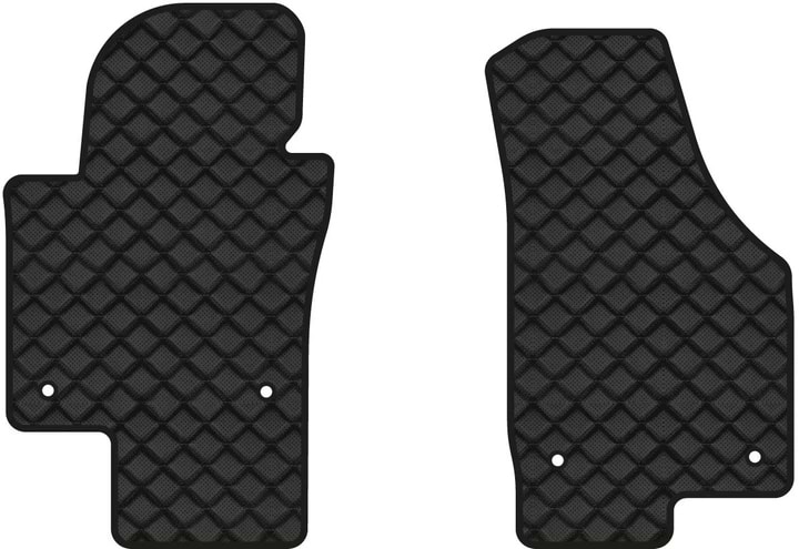 Килимки з екошкіри в салон авто передні EVAtech ECO для Jetta (VI) AT Volkswagen 2010-2018 6 покоління Sedan EU VW3288A