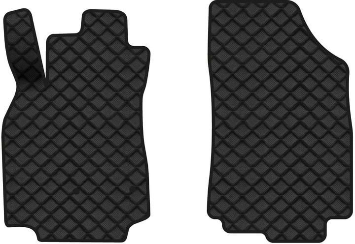 Килимки з екошкіри в салон авто передні EVAtech для Megane (III) MT Renault 2008-2016 3 покоління Combi EU RT1632AVZ2RN2BBB