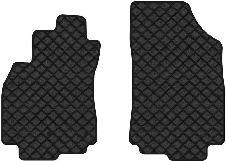 Килимки з екошкіри в салон авто передні EVAtech для Megane (III) MT Renault 2008-2016 3 покоління Combi EU RT1632AGV2RN2BBB