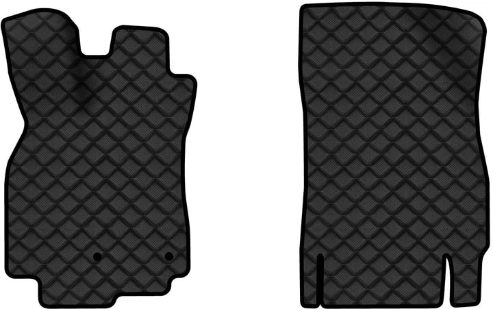 Килимки з екошкіри в салон авто передні EVAtech для Megane (III) BOSE MT Renault 2008-2016 3 покоління Combi EU RT31343ADV2RN2BBLB