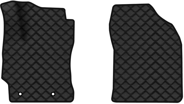 Килимки з екошкіри в салон авто передні EVAtech для Corolla (E16/E17) Toyota 2012-2018 11 покоління Sedan EU TY1668AE2TL2BBLB