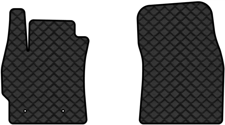 Килимки з екошкіри в салон авто передні EVAtech для Corolla (E14/E15) Toyota 2006-2012 10 покоління Sedan EU TY3667A2LA2BBB