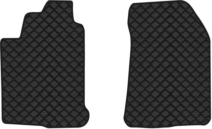 Килимки з екошкіри в салон авто передні EVAtech для Corolla (E12) Toyota 2001-2006 9 покоління Combi EU TY1664AB2BBB