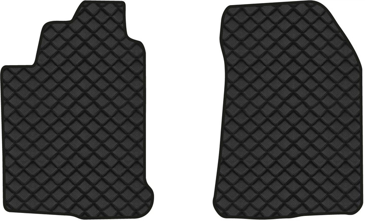 Килимки з екошкіри в салон авто передні EVAtech для Corolla (E12) Toyota 2001-2006 9 покоління Sedan EU TY1666AB2BBB