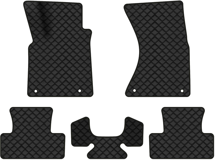 Килимки з екошкіри в салон авто EVAtech ECO для Q5 (8R) Restyling Audi 2012-2017 1 покоління SUV USA AU42897CD5AV4BBB