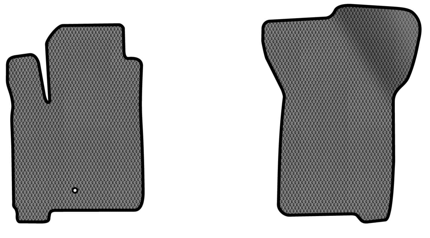 EVA килимки в салон авто передні EVAtech для Journey (1 clips) 5 seats Dodge 2007-2020 1 покоління SUV EU DE13389A2LA1RGB