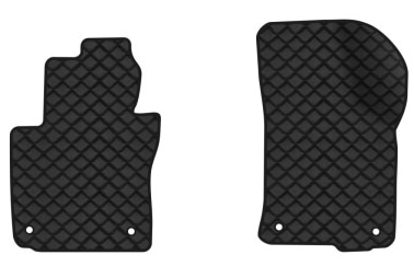 Килимки з екошкіри в салон авто передні EVAtech для Octavia A5 (MT, 8 clips) Skoda 2004-2013 2 покоління Liftback EU (SK12150AB2AV4BBB)