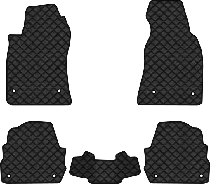 Килимки з екошкіри в салон авто EVAtech ECO для A6 (C5) 4WD Restyling Audi 2001-2004 2 покоління Combi EU AU31486CGK5AV8BBB