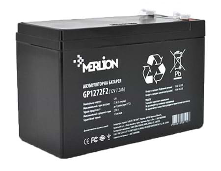 Фото - Аккумулятор для ИБП Merlion 12V 7.2AH (GP1272F2B)