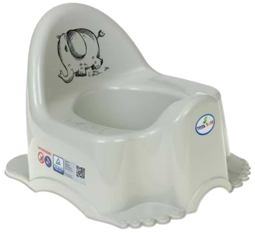 Горшок детский Tega Baby ЕСО Слоник Серый (SL-001-162)