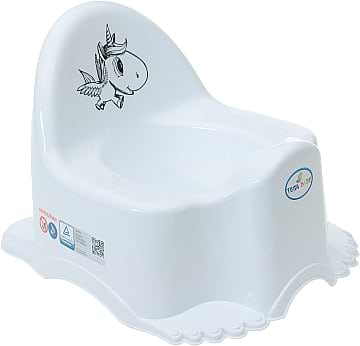 Горщик дитячий Tega Baby ECO Едінорожек Білий (JD-001-103) - Фото 1