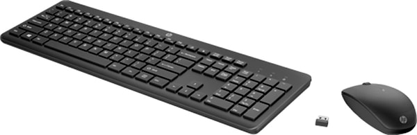 Фото - Клавіатура + миша бездротова HP 230 Wireless Mouse and Keyboard Combo Black (18H24AA)