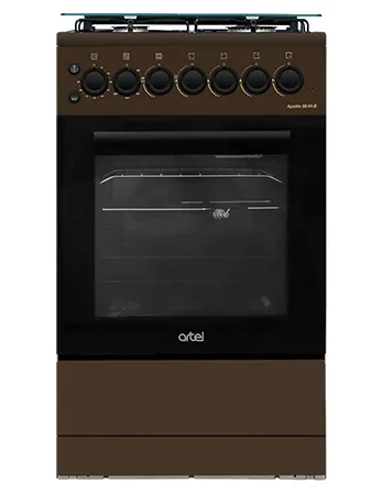 Фото - Плита газовая ARTEL Apetito 50 01-E Brown Фото - Плита газовая ARTEL Apetito 50 01-E Brown
