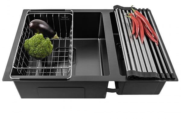 Фото - Мойка кухонная Weilor Filigran WRC DB6945 Graphit