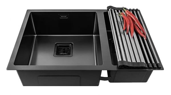 Фото - Мойка кухонная Weilor Filigran WRC DB6945 Graphit